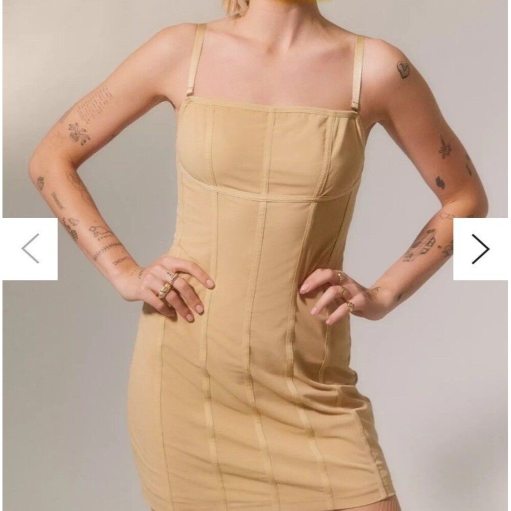 UO Bari Corset Mini Dress